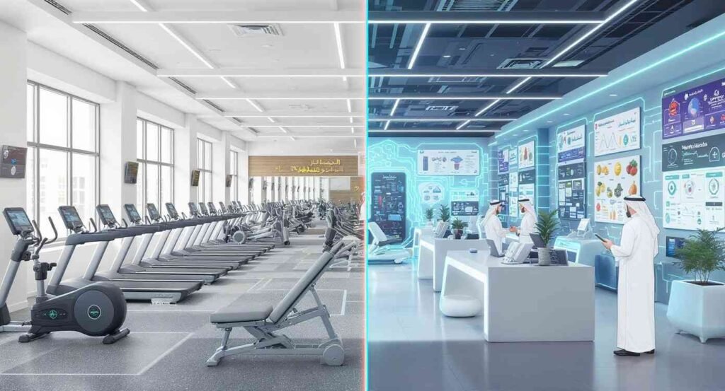 Advanced Facilities at Gym Jabriya, Kuwait