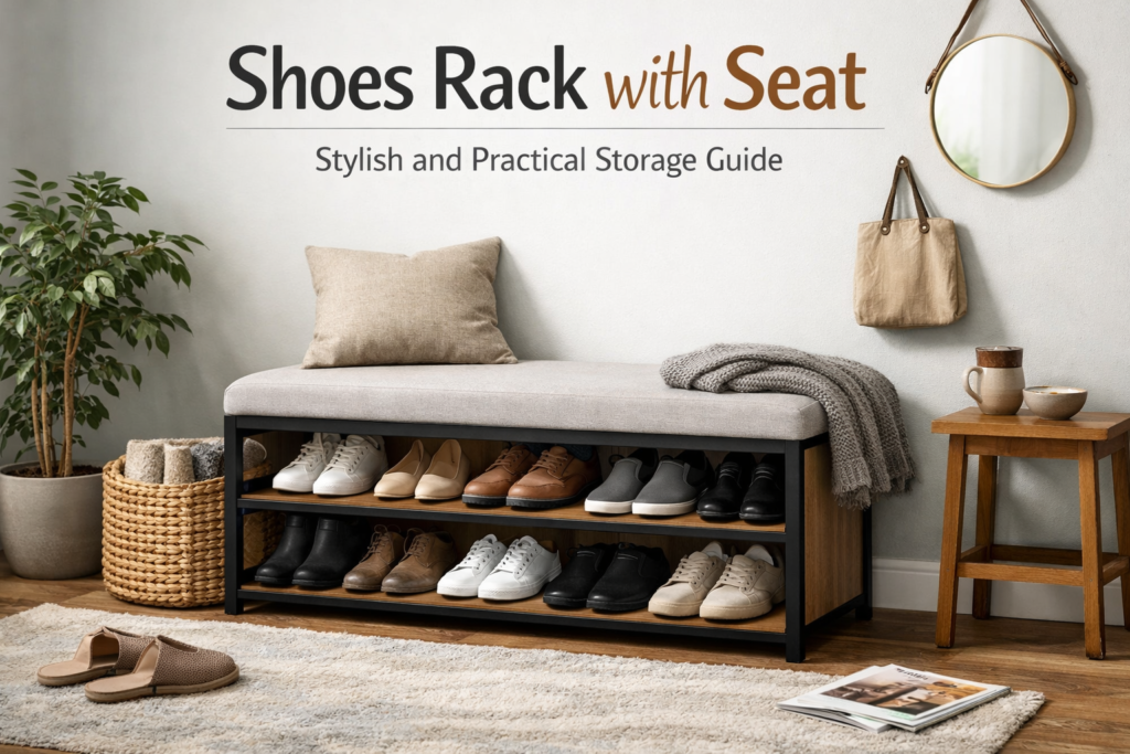 Shoes Rack with Seat Stylish and Practical Storage Guide