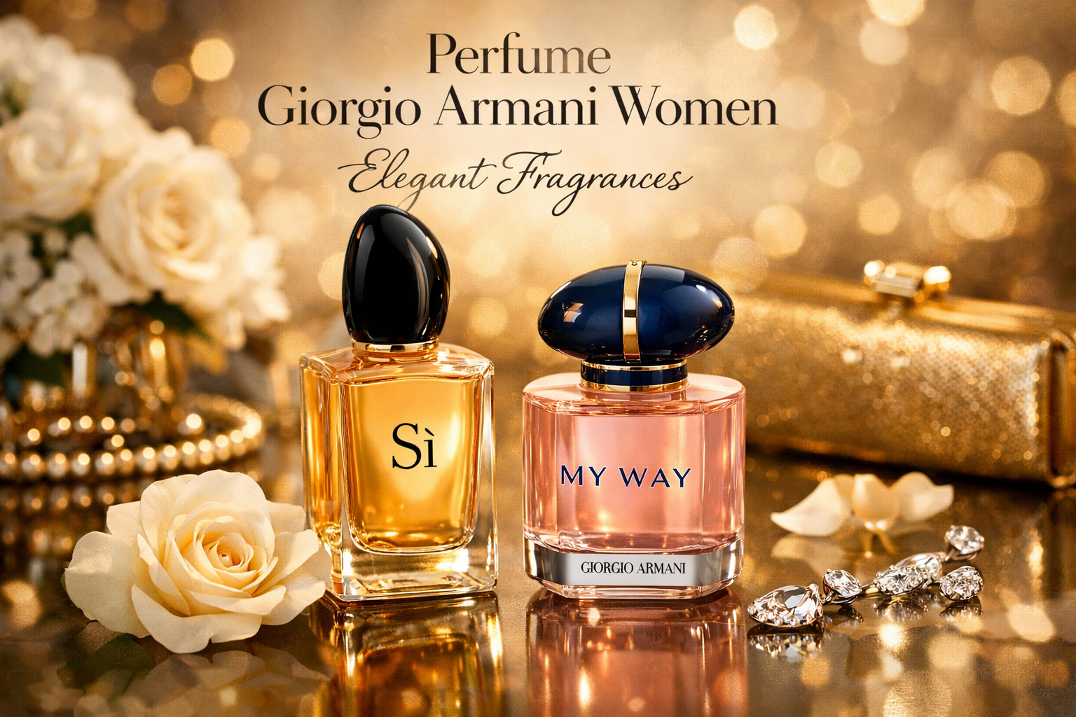 Perfume Giorgio Armani Women Elegant, Luxurious Fragrances